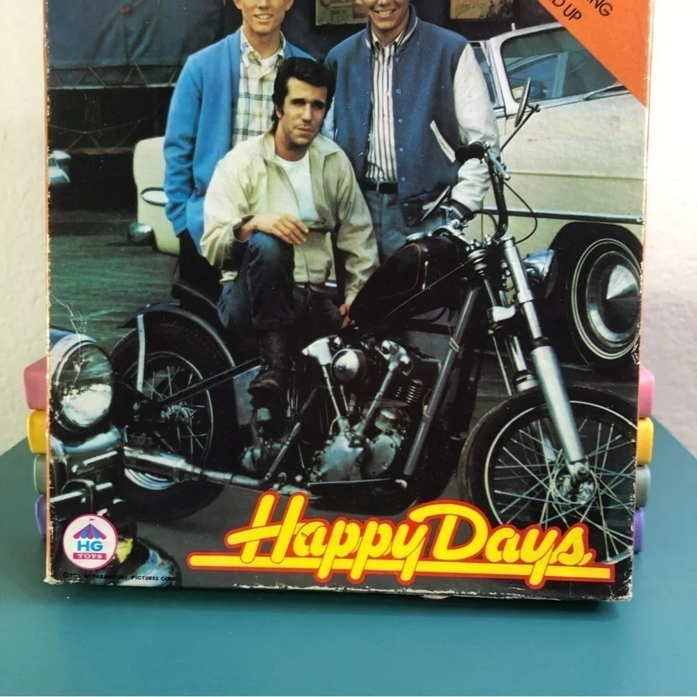 Vintage Happy Days Puzzle Jigsaw The Fonz Fonzie Richie Cunningham Potsy